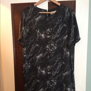Michael Kors Marble Print Shift Dress-NWOT
